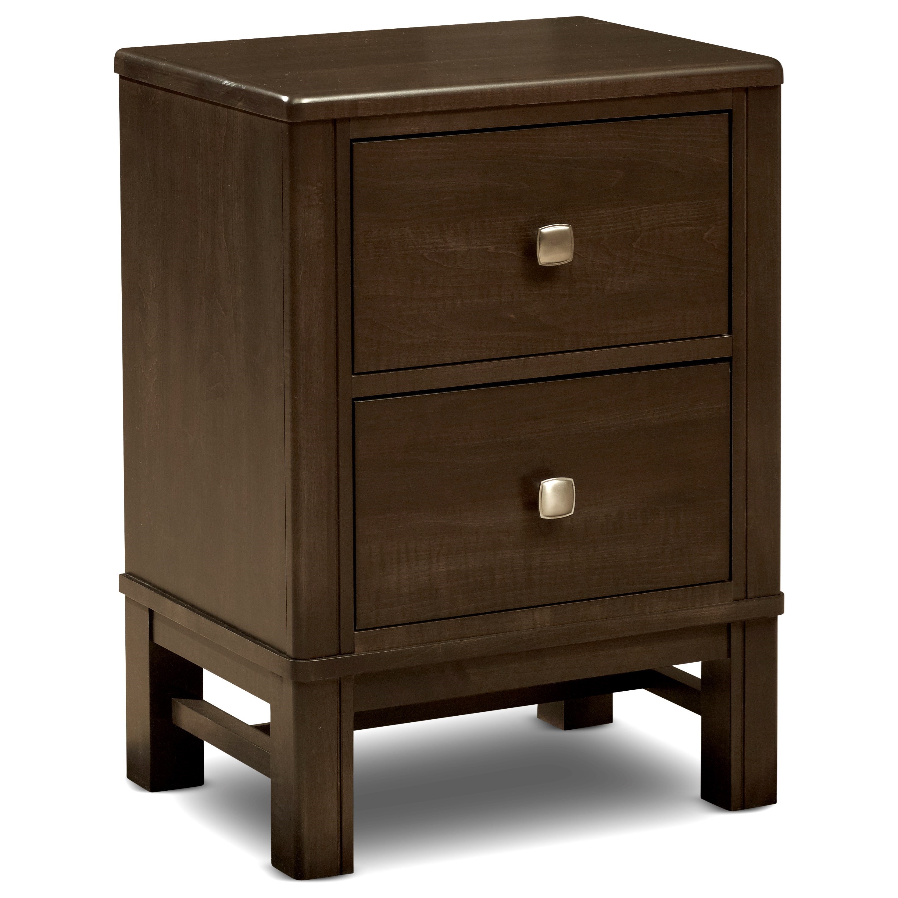 Durham Furniture Westend 3201202 Night Stand with Power Strip Outlets